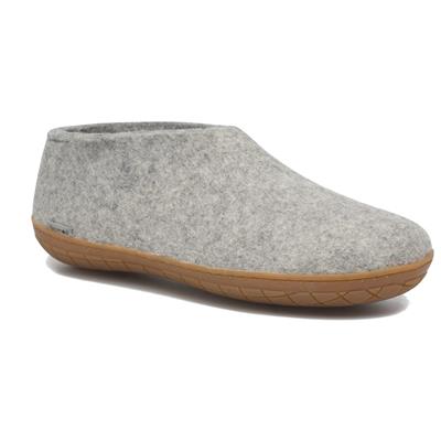 Chaussons ALAIN gris clair AR01 semelle gomme